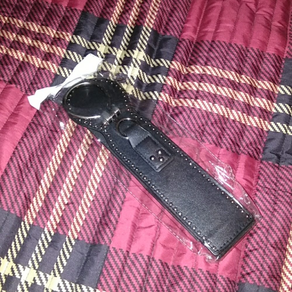 Black waist belt